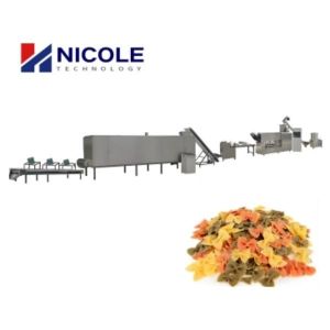 Multi Function 120kg/H Macaroni Production Line Single Screw