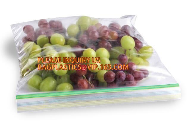 Customize Resealable Plastic Clear Poly Zip lockk Baggies custom zip lock bag, LDPE HDPE CPE PPE PVC Plastic Slider Zipper