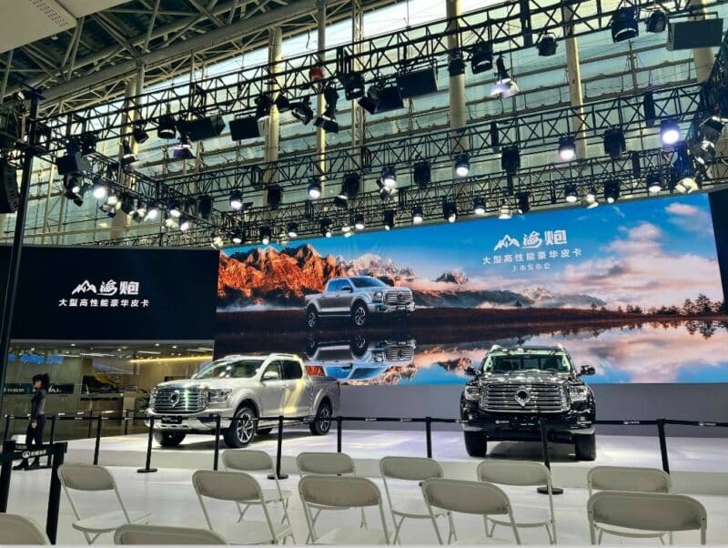 Great Wall Shanhai Canon pickup EV Cars The King Of Chinese Pickup Trucks