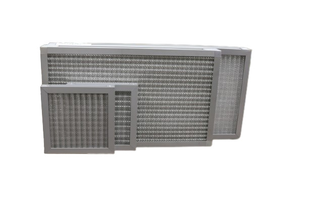 Pleated Metal Frame Air Filter Washable Air Filter for Clean Room