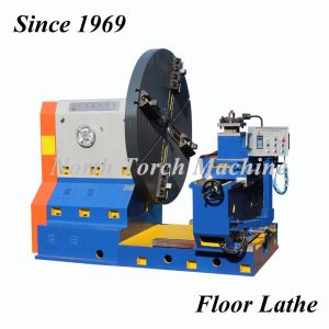 Separate Headstock Conventional Lathe Machine For Machining Big Flange