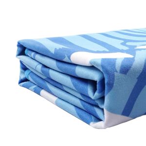 RPET Waffle Microfiber Custom Embroidered Beach Towels Blankets Sample Free