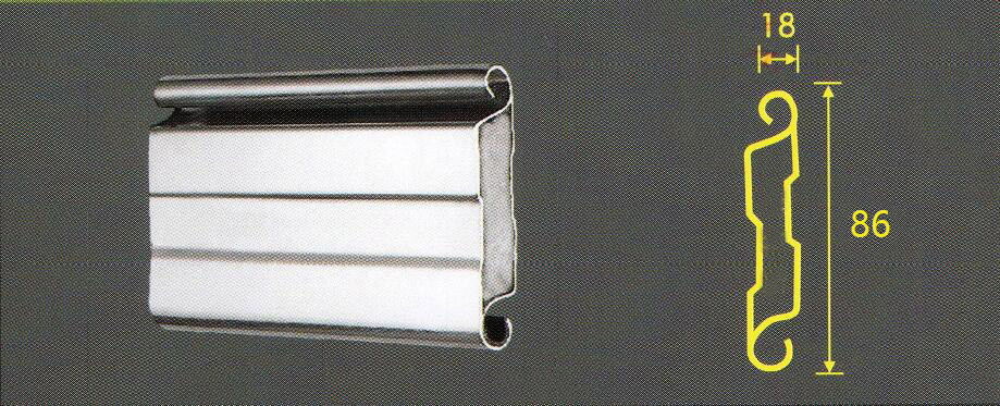 Safe Steel Fire Resistant Roller Shutter Doors For Commercial / Industrial