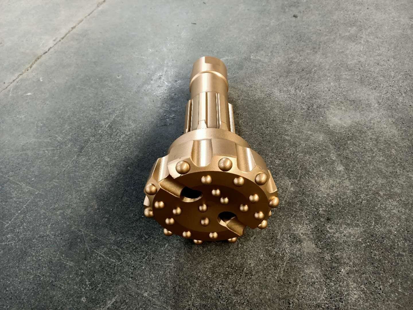 6" DTH Hammer Bits Concave Face DHD360 165mm For Water Well Drilling