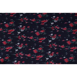 90gsm Polyester Chiffon Fabric Printed Aop 75Dx48S