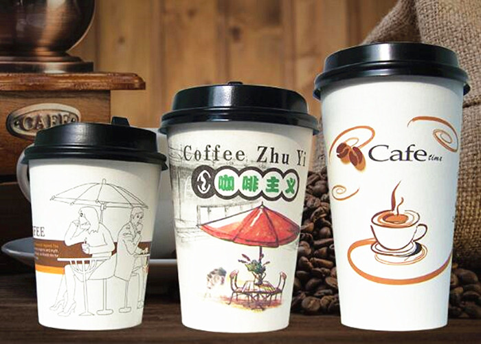 345GSM 330+ 15 GSM PE Coating Cupstock Paper For Hot Beverages Cupps