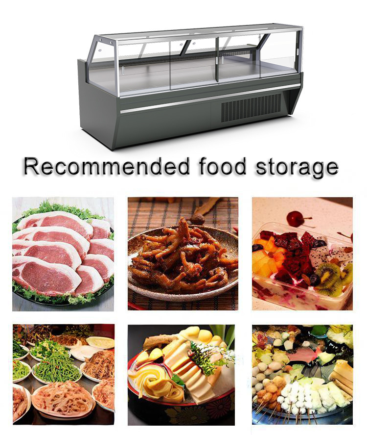 Glass Door Refrigerated Deli Case