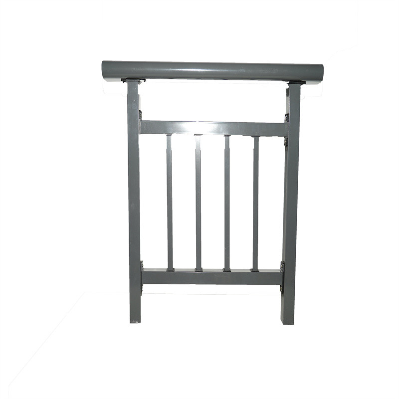 Welding Galvanized Steel Rod Wrought Iron Guard Rails For Deck Customized