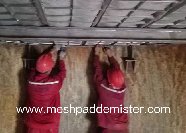 Standard Iso Wire Mesh Demister 0.25mm Ss304 316 316l