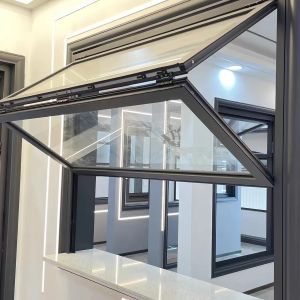 Reflective Surface Folding Window Amplifying Natural Illumination Through