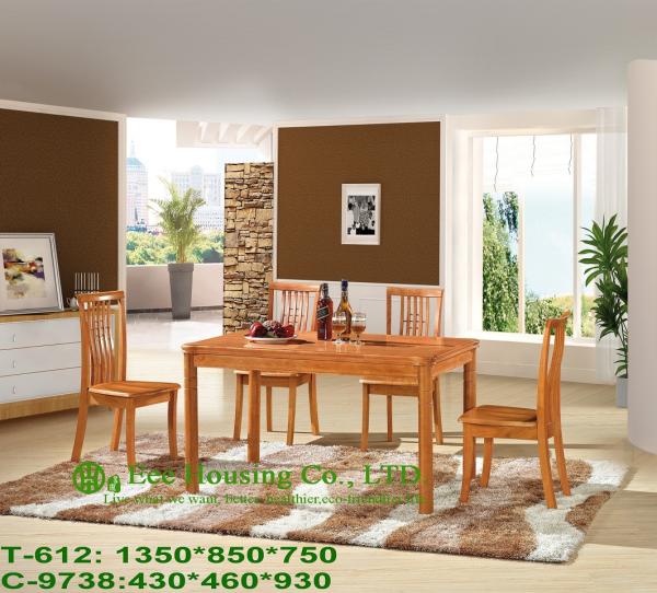 Solid Wood Dining Chairs,Solid Wood Dinning Table Furniture With Chairs/Home