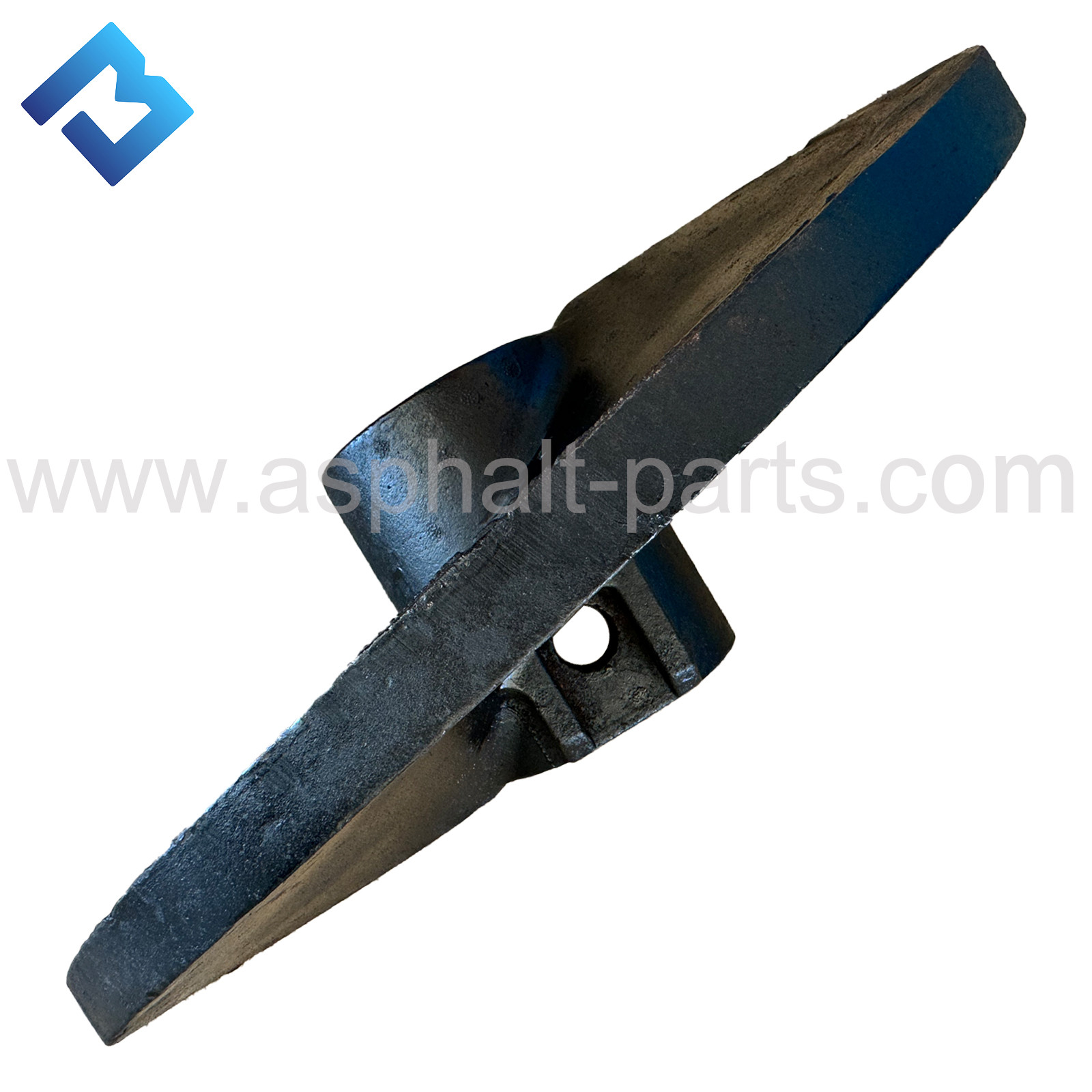 14669246 58831637 Main Engine Blade Single Offset Hole Right Universal Type For Asphalt Pavers
