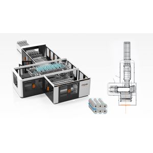 ISO9001 Double Layer 50packs/Min Toilet Tissue Making Machine