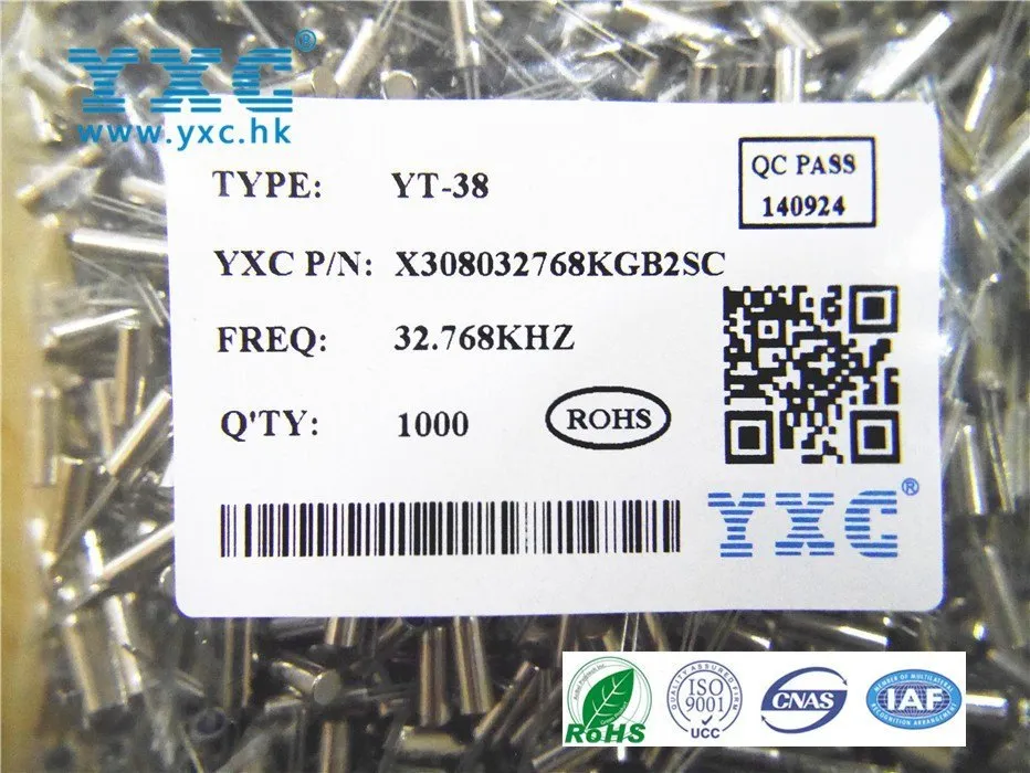Crystal Oscillator X49SM3579545MSD2SC YXC HC-49US In Stock Xtal DIP 2 Pin 20PF 20PPM Crystal Resonator 4.9152MHz