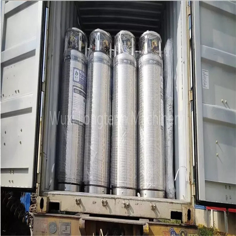 175l High Pressure Cryogenic Dewar Cylinder For Liquid Oxygen Nitrogen