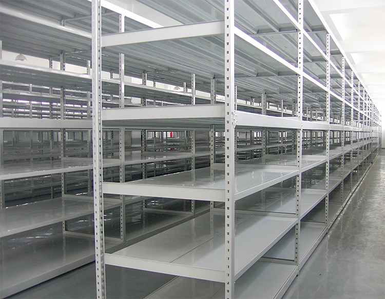 Easy Assembly Boltless 5 Layer Shelving Rack for Warehouse Storage Width 800-1800mm