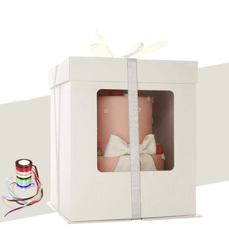 CMYK/Pantone Printing Food Packaging Box Cake Tasting Box with Custom Order and Sample Cost Refunded