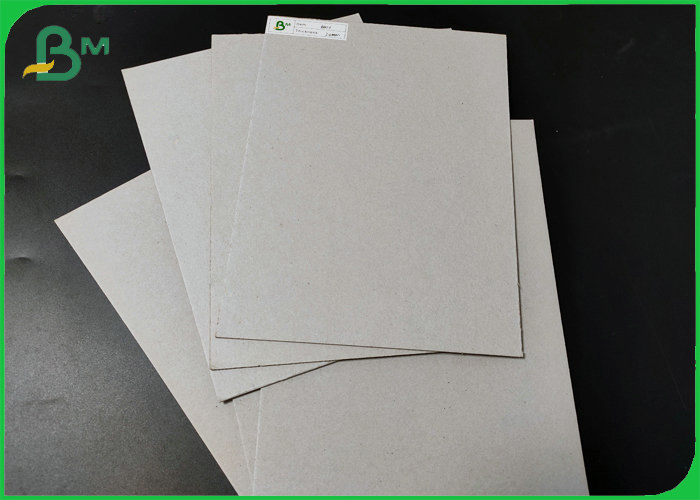 Foldable SGS Approved Environmentally Friendly Grey Chipboard For Packing Boxes