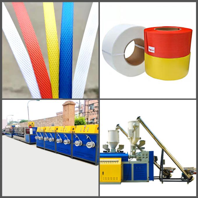 Parallel Twin Screw PP Packaging Strap Extrusion Line For Carton Package 2
