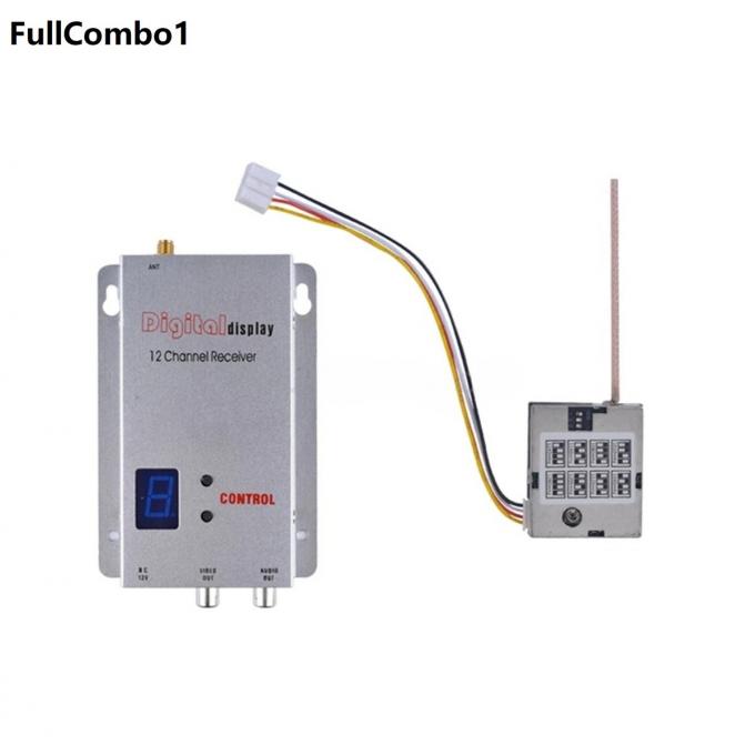 1.2G 200mW FPV / Drone Video Transmitter Receiver Combo 5km LOS 0