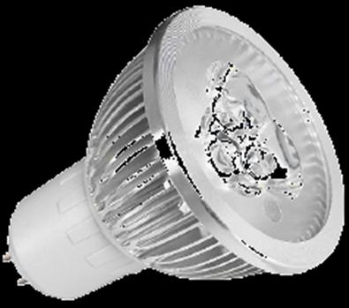 LED Spotlight 3W 270LM High Power Leds chip GU10