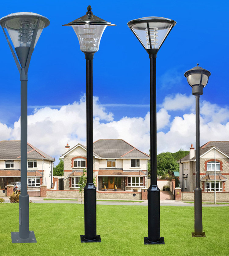 6M 5M Outdoor LED Garden Lights , Modern / Vintage Style Outdoor Decorative Pole Lights