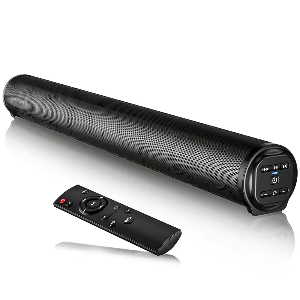 Remote Control 30W TV Sound Bar for Laptop PC Theater Portable Wireless Home Speaker
