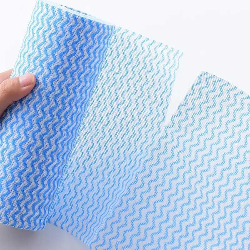 50gsm Non Woven Jumbo Roll Cleaning Wipes Washable For Kitchen