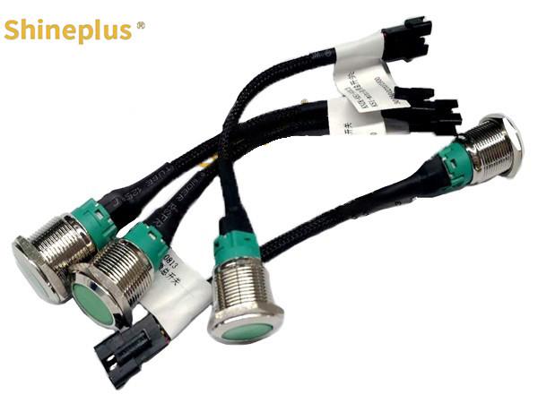 DC300V Braided Shield Electric Wheelchair Battery Wire Harness High Flexibility