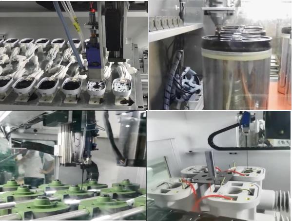 Vacuum Glue Potting Machine For Electronic Components Packaging