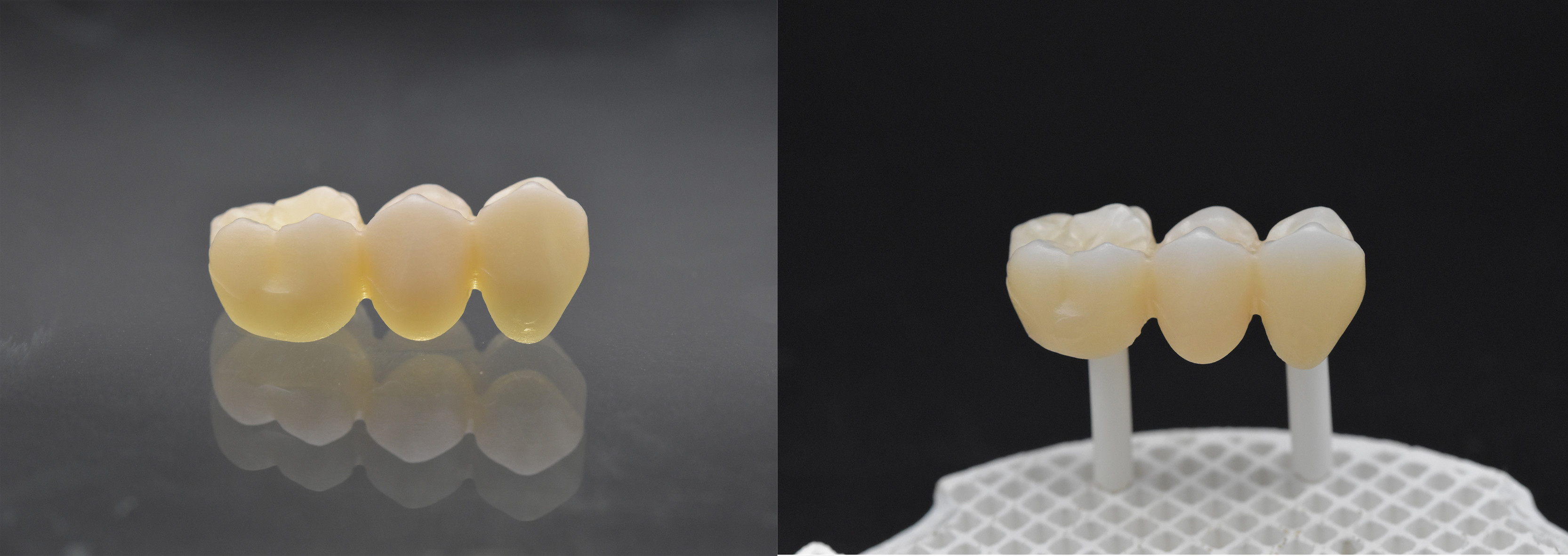 Coloured Multilayer 1200HV 1530℃ Translucent Zirconia Blocks