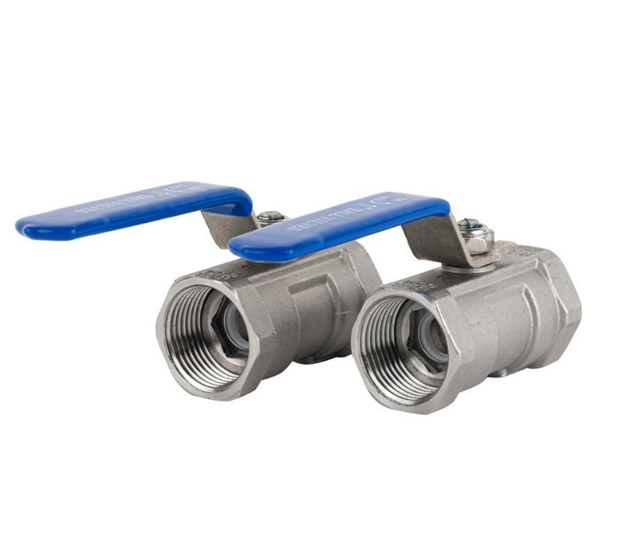 1PC Screwed End Ball Valve