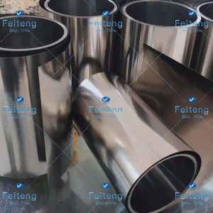  ISO9001 Feiteng Titanium Foil Roll With Metallic Luster Manufactures