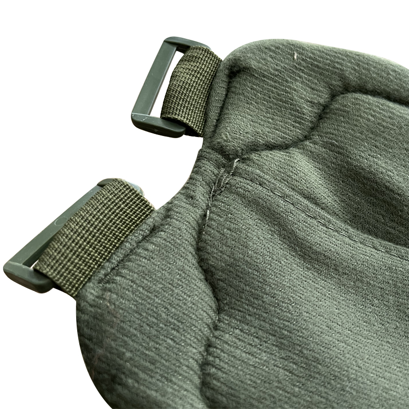 Green Protection Comfortable Black Hawk Elbow and Knee Pads Sets with Hard 6 Holes Shell