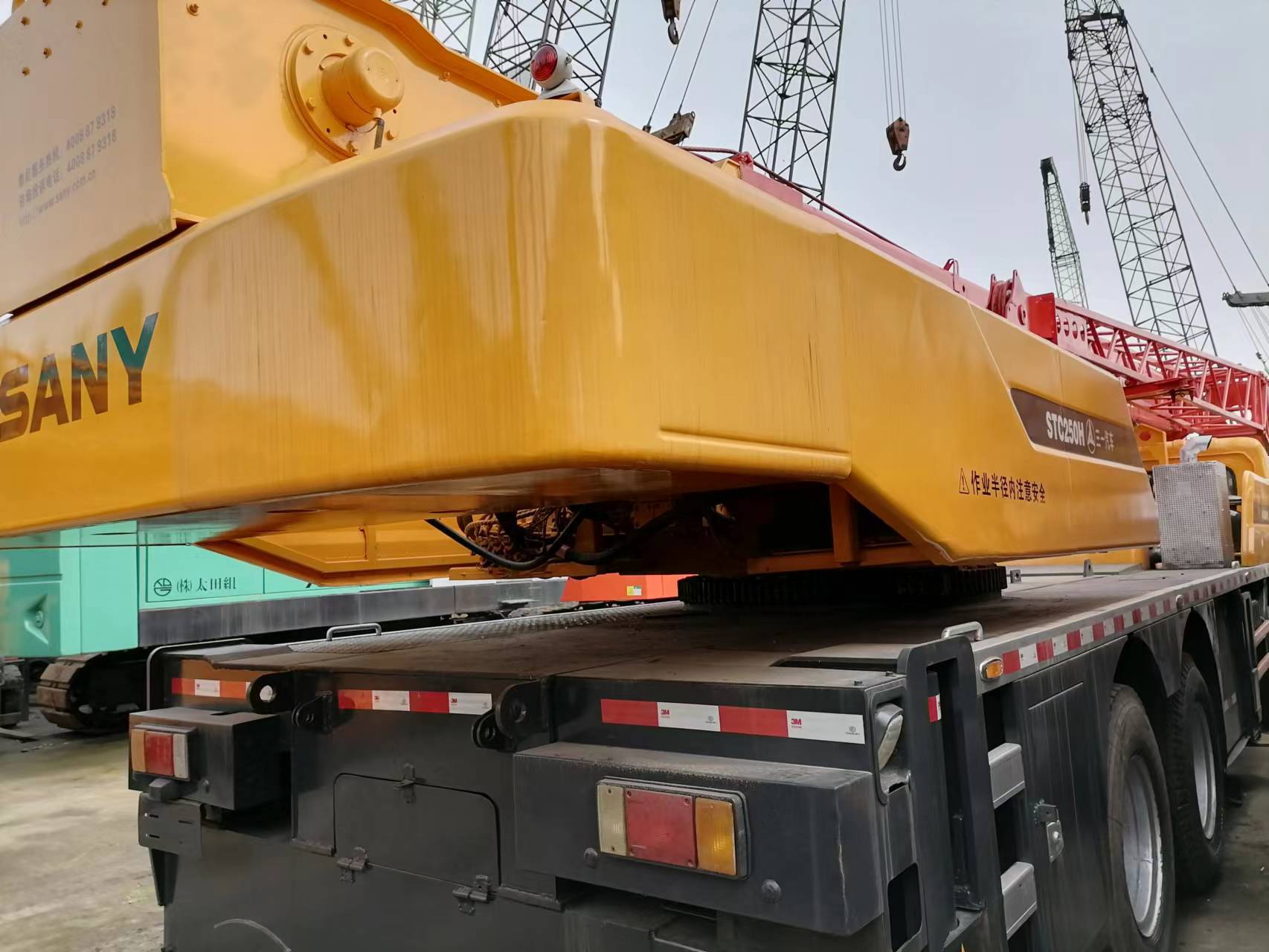 Used SANY STC250H Crane 25 Ton All-Terrain Hydraulic Crane Excellent Condition