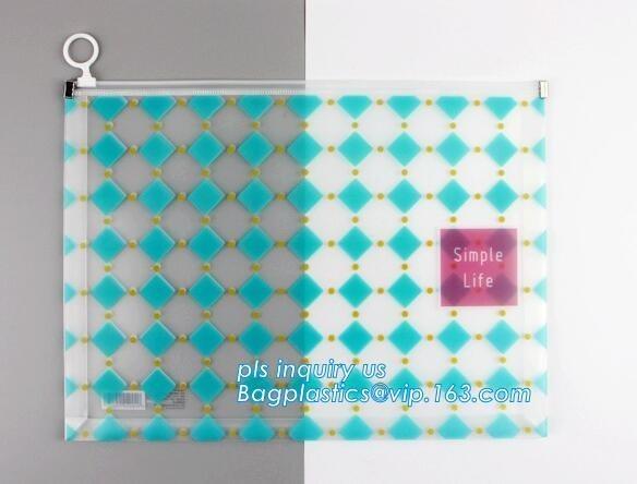 Promotional stationery set PVC bag pencil set, zipper office stationery pouch