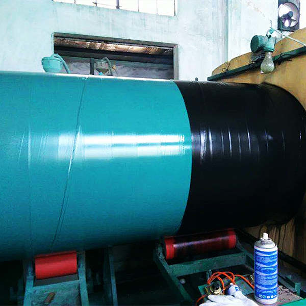 3lpe External Coating Ssaw Steel Pipe Api 5l Din30670 Standard