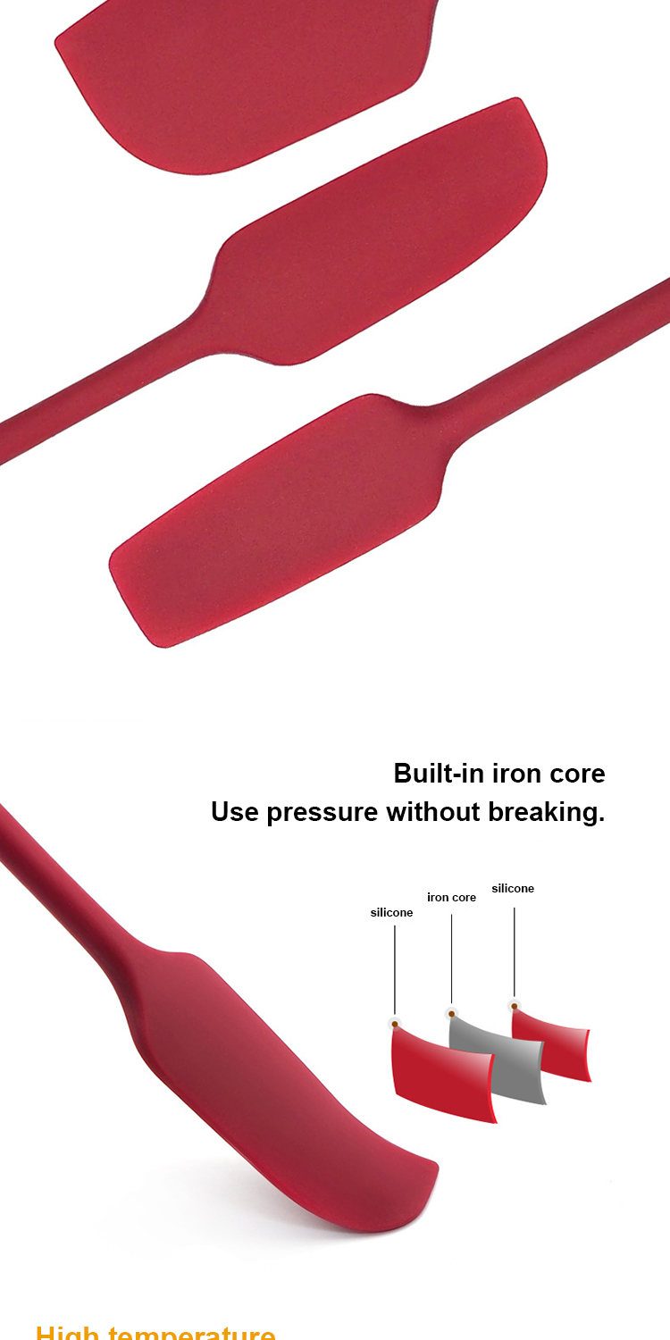 OEM Logo Food Grade 5 Piece Silicone Utensil Set