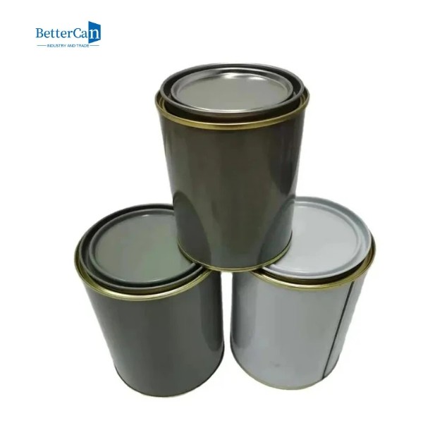 1 Gallon Paint Bucket 4 Liter Metal Paint Tin Container Manufacturers