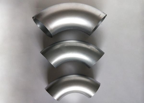 Long Radius 45 Degree Metal Dust Collection Pipe Fittings Pipe Bend Sliver