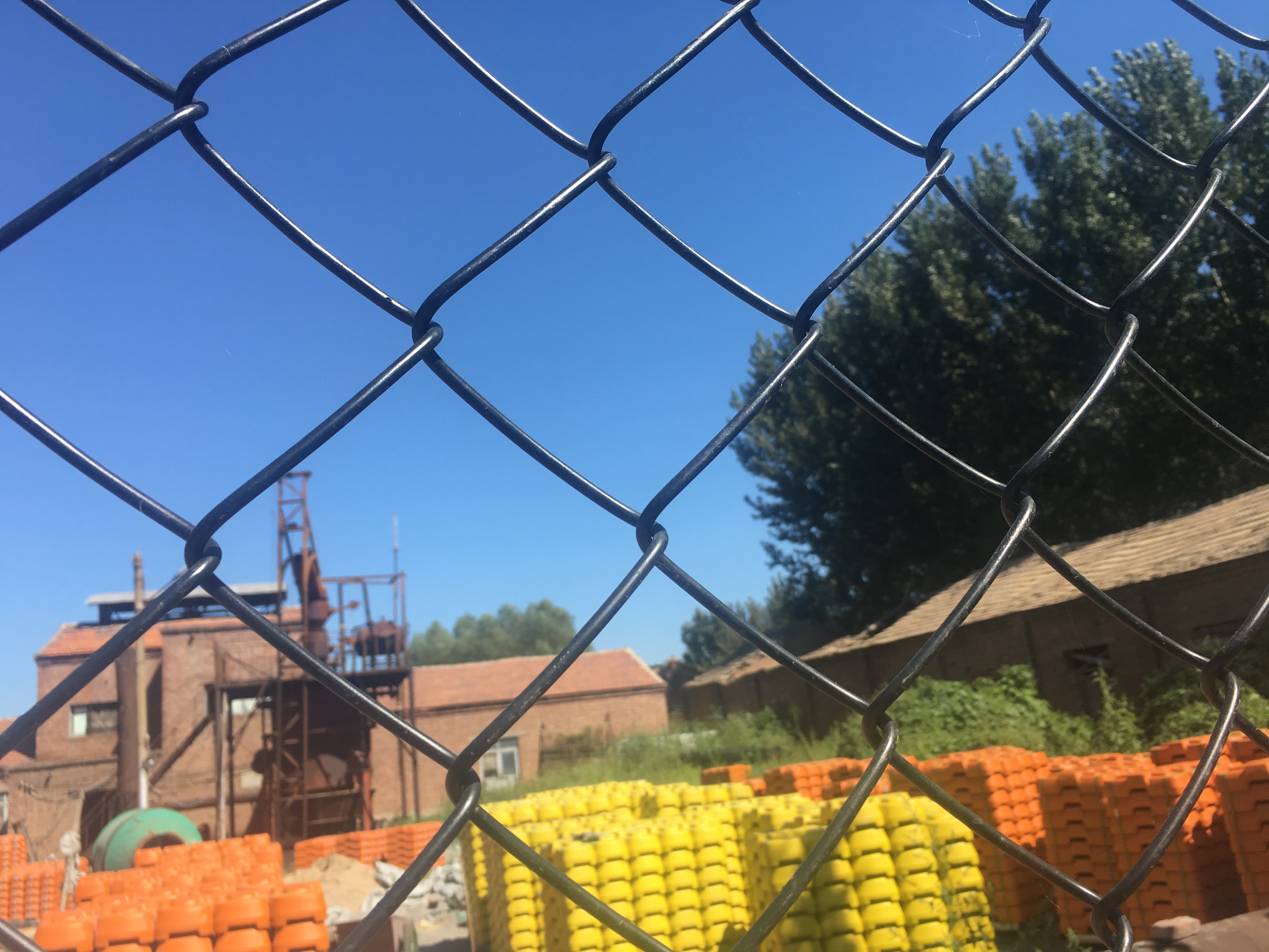commercial /residential hurricane fence/chain link fabric
