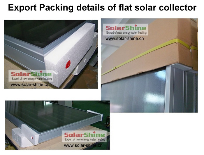 High Efficiency Liquid Flat Plate Solar Collector For Diy Solar Water Heater