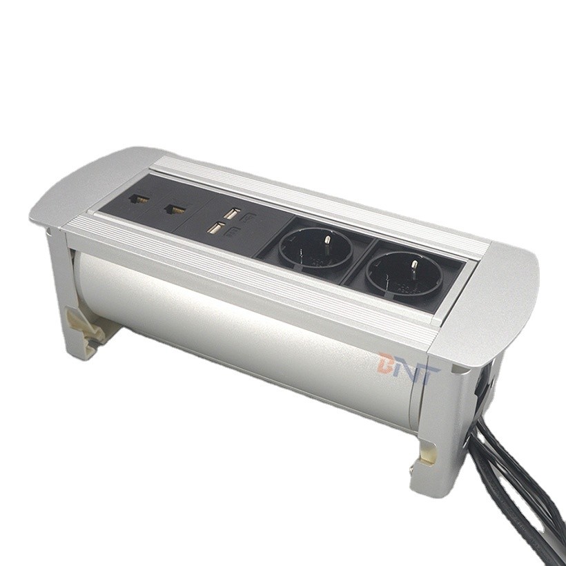Multi power strip conference office electric desktop socket box