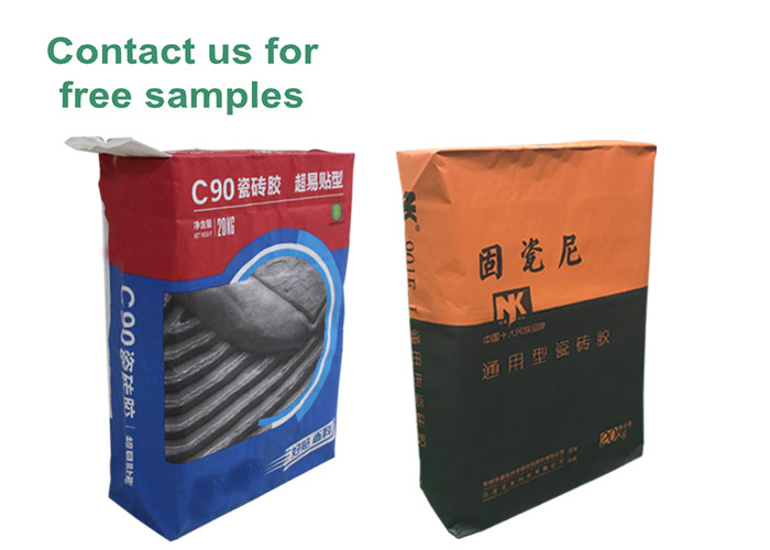 25kg 3 Layer White Kraft Paper Valve Bags Packaging Sacks