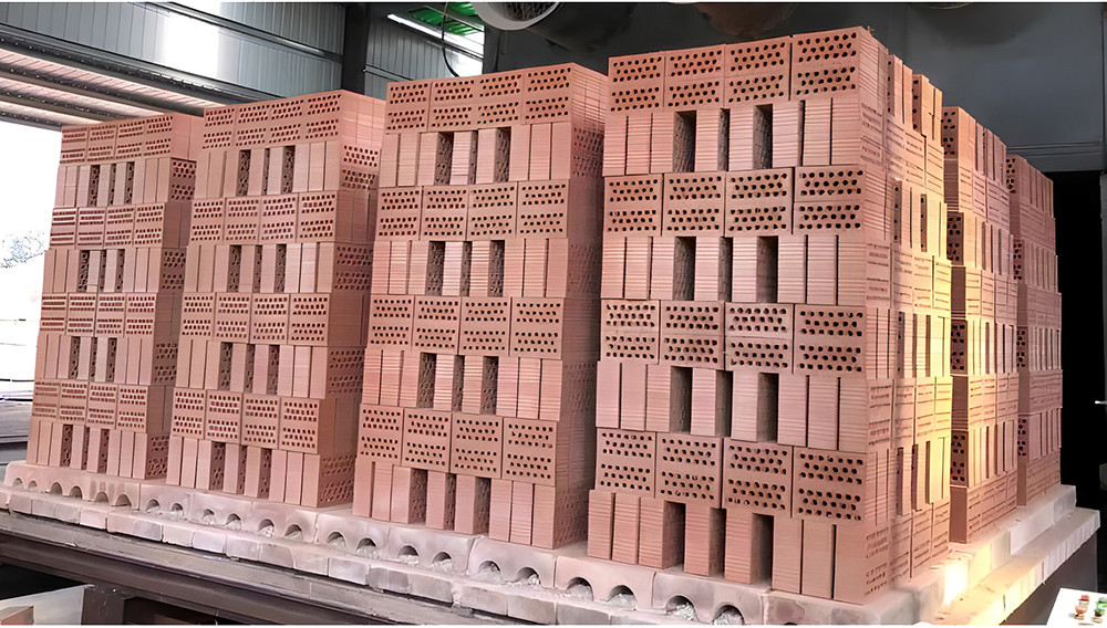 Energy Efficient Automatic Clay Brick Tunnel Kiln Automatic Brick Plant In Brick Production Line