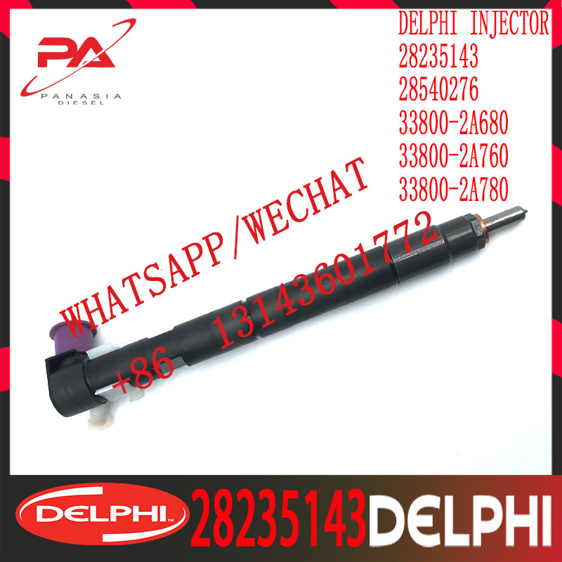28235143 DELPHI Diesel Fuel Injector 28540276 33800-2A760 33800-2A780 33800-2A680 For KIA