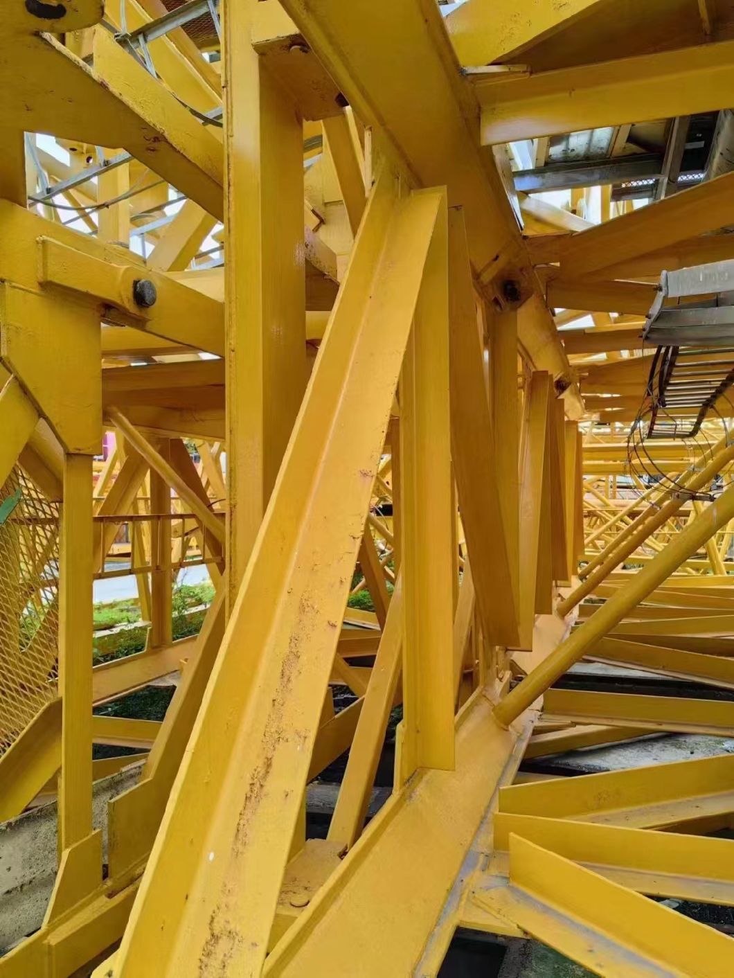 Used Tower Crane 7020-12 Series Luffing Cranes