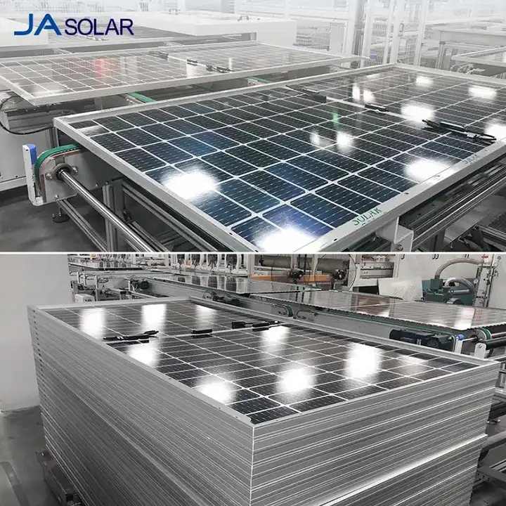 Mono Perc Half Cell Ja Solar Panel Pv Module Jam72s30-545/Mr 540w 545w 550w