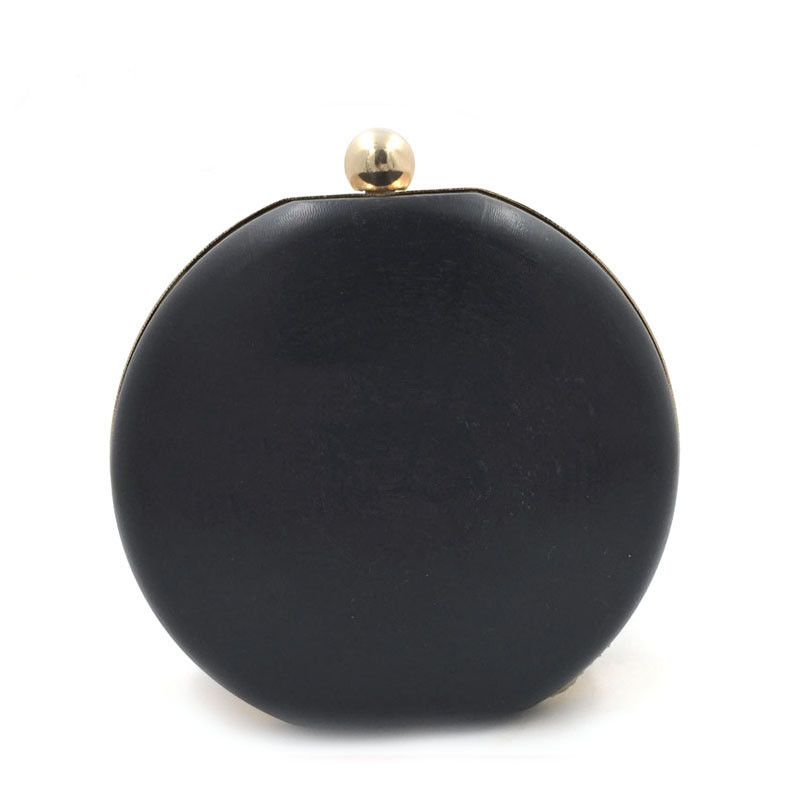 Custom irregular round shape box clutch metal gold iron purse frame clasp for Bags
