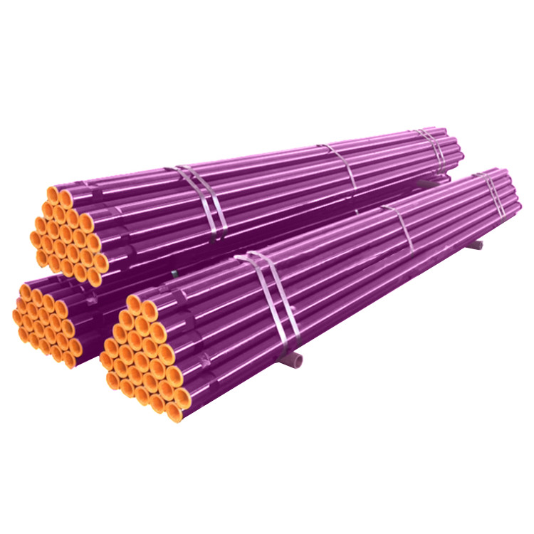Nitriding Treatment 8mm Drill Rod 2meters DTH Drilling Pipe Water Hardening Drill Rod